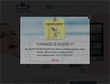 Tablet Screenshot of mytalenttech.com